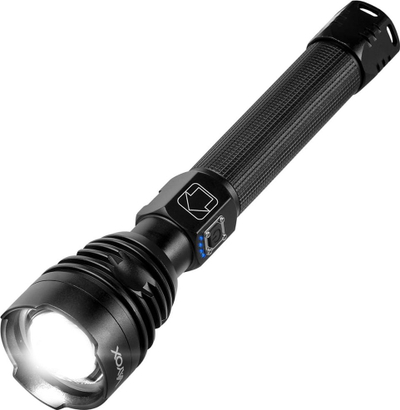 Elektrik dore Vayox Tactical XHP90, 2500 lm, rikarikues, i zi