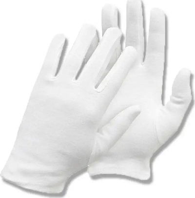 Doreza pambuku Reflecta Cotton Gloves për fotografi, të bardha