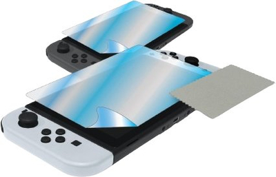 Set aksesorësh Armor3 Party Kit 17 në 1 për Nintendo Switch, silicone skins dhe timona gare, për Switch dhe Switch OLED