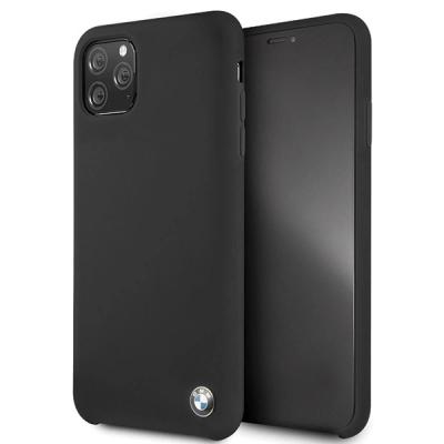 Këllëf telefoni BMW Signature Collection, silikon, për iPhone 11 Pro Max, i zi