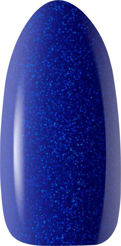 Llak hibrid për thonj Ocho Nails Blue 509, glitter, 5 g, blu