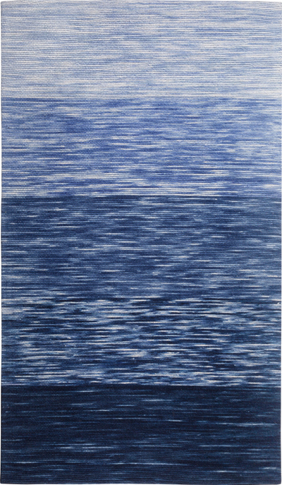 Tapet KAPAKLI, 160 x 230 cm, lesh me poliester, blu