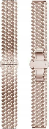 Rrip ore Beline Honeycomb, 20mm, metal, rozë gold