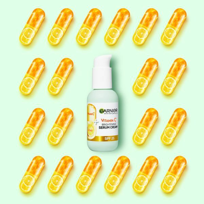 Garnier Vitamin C 2-во-1 Серум Крем за Осветлување, 50 ml