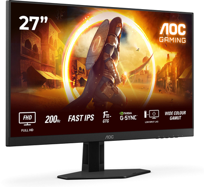 Monitor gaming AOC 27G4HRE, 27", Full HD IPS, i zi