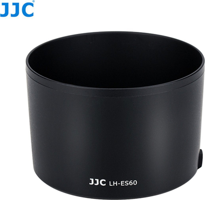 Lens hood JJC LH-ES60 për Canon EF-M 32mm f/1.4 STM, plastik, i zi