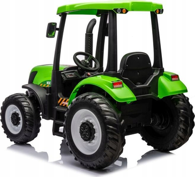 Traktor elektrik për fëmijë Lean Cars A011, 24V, me telekomandë, i gjelbër