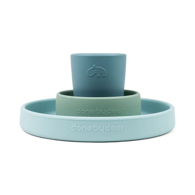 Set silikoni - Happy Clouds Blue