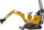 Eskavator për fëmijë Bruder JCB 8010 CTS