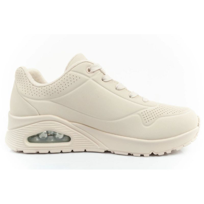 Женски патики Skechers Uno W 73690 OWHT, Air Cooled Memory Foam, Skech Air, беж
