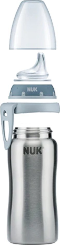 Shishe për kalamaj NUK Active Cup, inox, 215ml, rozë