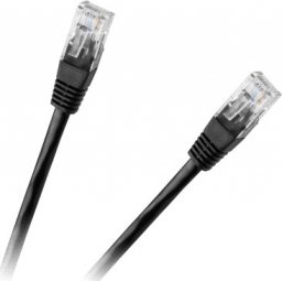 Kabllo rrjeti Rebel Patchcord UTP CAT6, RJ45, 1m, e zezë