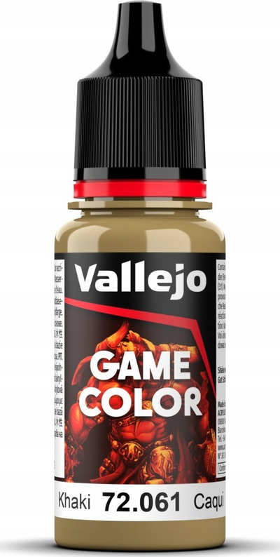 Bojë akrilike Vallejo Game Color 72061, 17ml, khaki