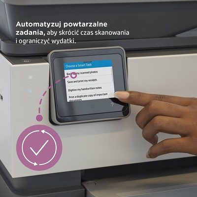 Printer multifunksional HP OfficeJet Pro 9012e, Inkjet termal, i zi