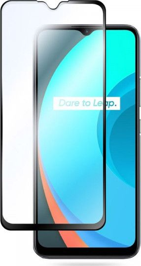Mbrojtëse ekrani Crong 7D Nano Flexible Glass, 9H, për OPPO realme C11, transparente