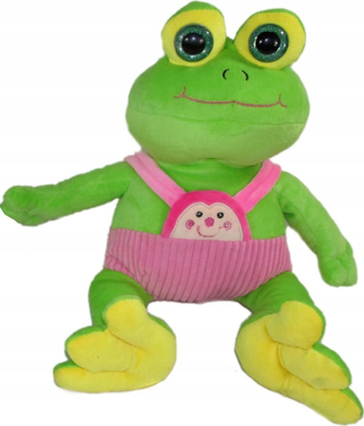 Lodër pelushi Sun Day Kermit, 28cm, me zë, jeshile