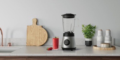Blender Electrolux E4TB1-6ST, 800W, enë qelqi 1.5L, i argjendtë