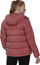 Xhaketë dimri Adidas Helionic Hooded Down për goca, me kapuç, e kuqe