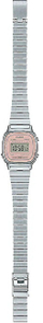 Orë dore për femra Casio Collection Vintage Mini LA670WEA-4A2EF (011), e argjendtë/rozë