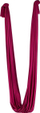 Rrip varje aerial Tiguar Sling Velvet 1m, mban der 2000 kg, ngjyrë burgundy