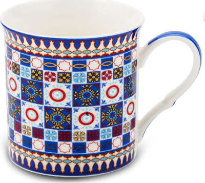 Set filxhanësh NAVA Colorful Mugs, 4 copë, porcelan 330 ml, shumëngjyrësh
