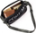 Çantë crossbody Skinarma Fardel, me rrip shpatulle, që s’e kap uji, e zezë