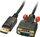 Kabëll video Microconnect DP VGA MM 050, DisplayPort në VGA, 0.5m, i zi