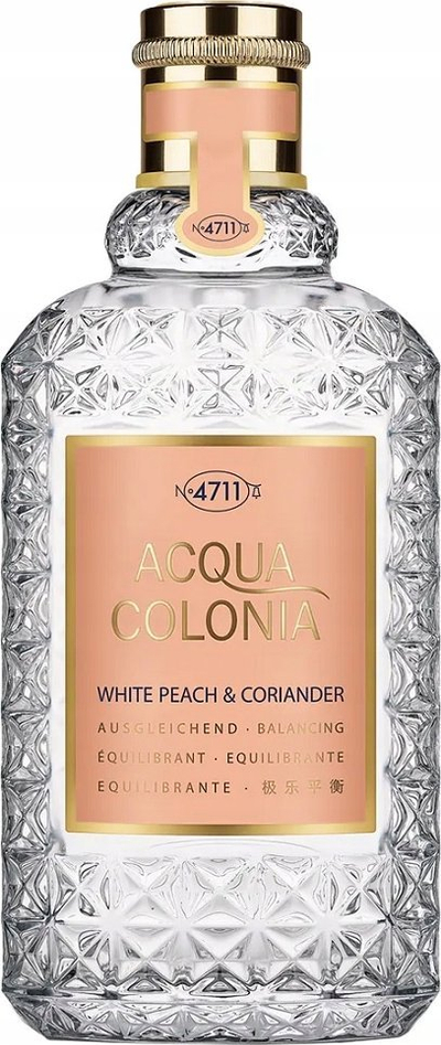 Kolonjë 4711 Acqua Colonia White Peach & Coriander, Eau de Cologne, 100ml