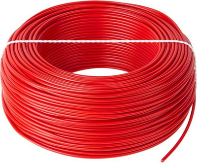 Kabllo elektrike Lgy H07V, 1x1mm², 450/750V, 1m, e kuqe