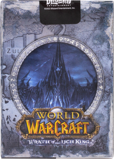 Letra loje Bicycle World of Warcraft Wrath of the Lich King, pako koleksioni, dizenjo me art zyrtar