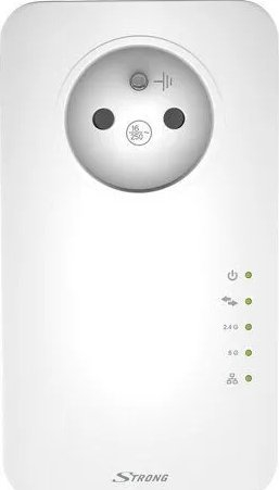 Përsëritës WiFi Strong Dual Band 1200P, 1200 Mbit/s, Gigabit Ethernet, i bardhë