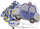 Set rruaza kreativo Mega Creative Beads For Fusing Vehicles 531428, për automjete, shumëngjyrëshe