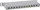 Patch panel InLine 10", Cat.6A, 12 porta, gri e hapur