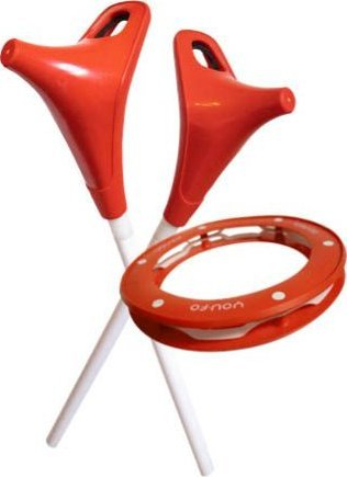 Lojë oborri YOU.FO Backyard Game, set me shkopinj dhe unazë fluturuese, unisex, e kuqe