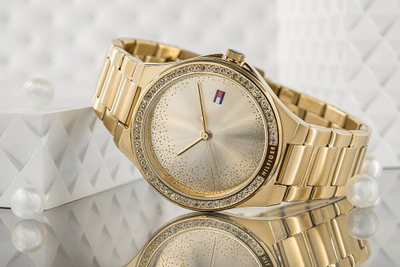 Ora Tommy Hilfiger Juliette 1782642, 36mm, mban ujë 30m, ngjyrë flori