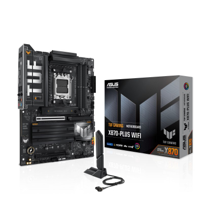 Матична плоча Asus TUF Gaming X870 Plus WIFI, Socket AM5, DDR5, ATX, црна