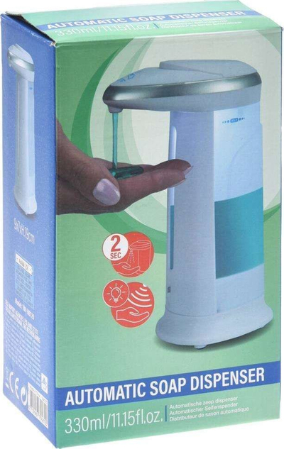 Dispanser sapuni Orion 530729, 330 ml, me sensor, i bardhë
