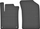 Tapete gome Cikcar për Citroen DS3, set 4 copë, universal, të zinj