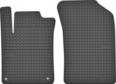 Tapete gome Cikcar për Citroen DS3, set 4 copë, universal, të zinj