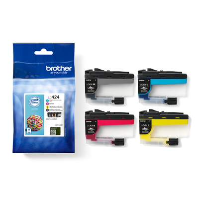 Fishek boje Brother LC-424C, për DCP-J1200DW, blu