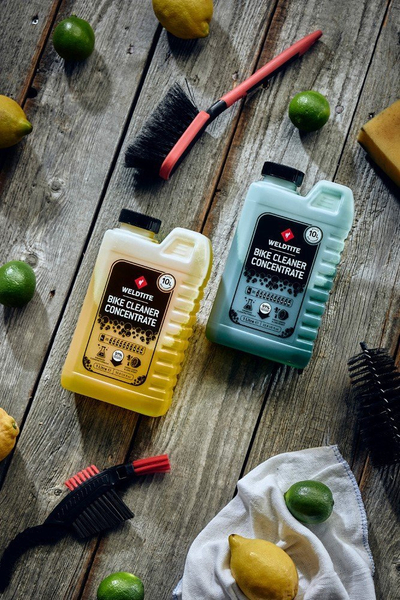 Pastrues biçiklete Weldtite Bike Cleaner Concentrate, 1L, me erë lime dhe limoni
