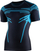 Bluzë sportive Brubeck SS13700 DRY për burra, me mëngë t’shkurtëra, masë XL, grafit me blu