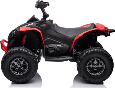 Quad elektrik për kalamoj CAN-AM Renegade, me telekomandë 2.4G, me drita LED, i kuq