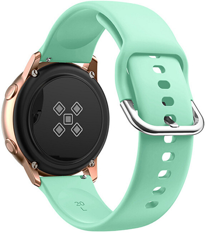 Rrip silikoni 4wrist për Samsung, 22mm, i gjelbërt