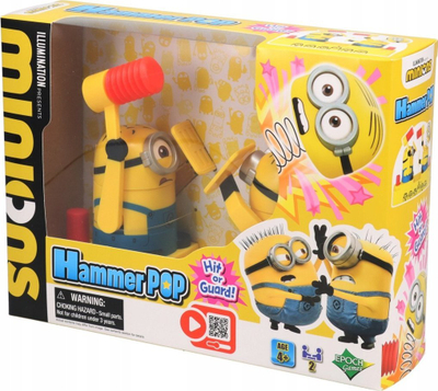 Lojë tavoline EPOCH Games Minions Hammer POP 7517, plot aksion, shumëngjyrëshe