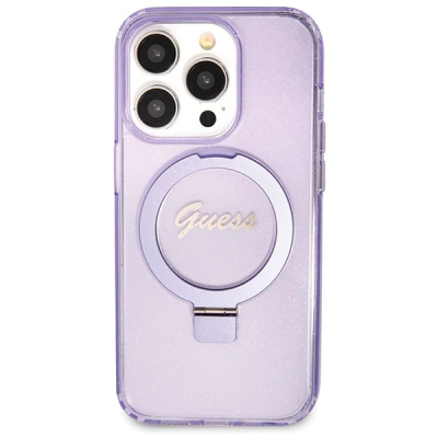 Mbulesë telefoni Guess GUHMP14LHRSGSU, iPhone 14 Pro 6.1", MagSafe, lejla me shkëlqim