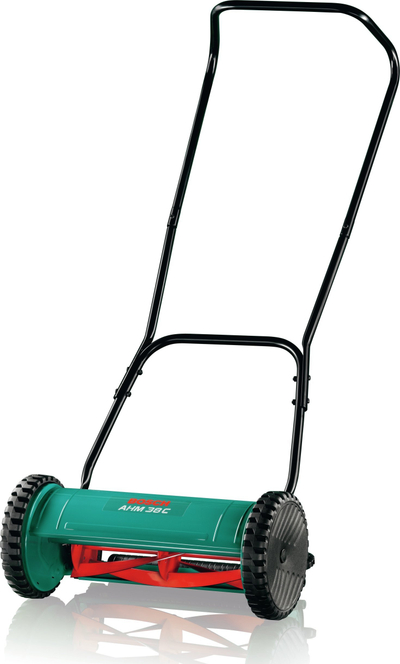 Рачна косилка за трева Bosch AHM 38 G, 38 cm, корпa 25 L, зелена