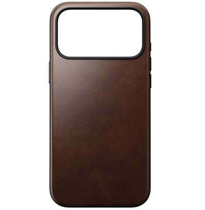 Mbrojtëse telefoni Nomad Modern Leather, Apple iPhone 17 Pro, lëkurë Horween, kafe