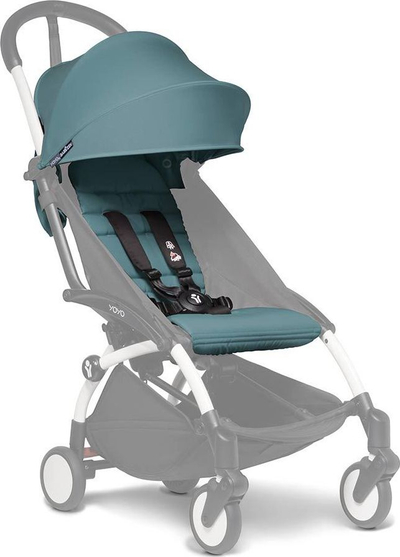 Mbulesë karroce BabyZen Yoyo 6+, set vendi me tenda, Aqua