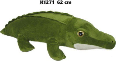 Lodër pelushi Sun-Day K1271 krokodil, 62 cm, e gjelbër